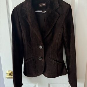 Danier Women's Brown Suede Jacket